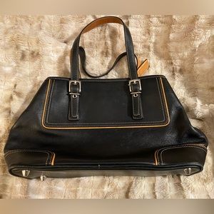 Coach Vintage Black Purse EUC